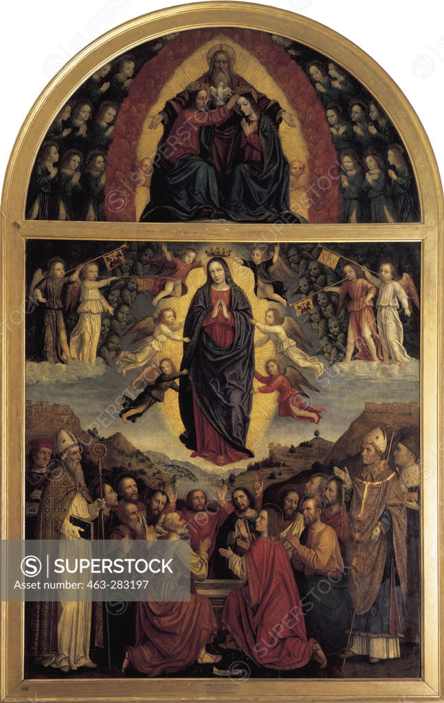Stock Photo: 463-283197 Assumption of Mary / Bergognone / 1522