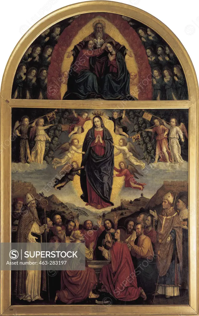 Assumption of Mary / Bergognone / 1522