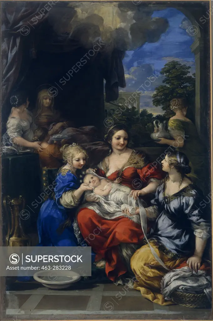 Birth of Mary / Pietro da Cortona