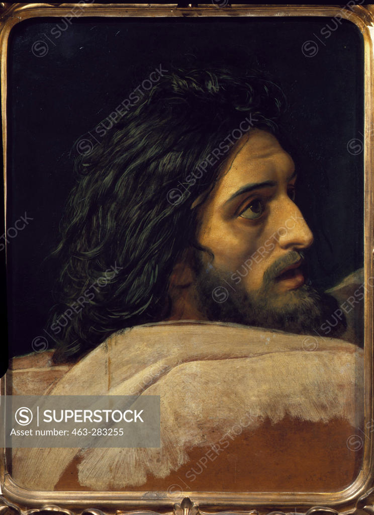 Stock Photo: 463-283255 A.A.Iwanow / John the Baptist / 1837-57
