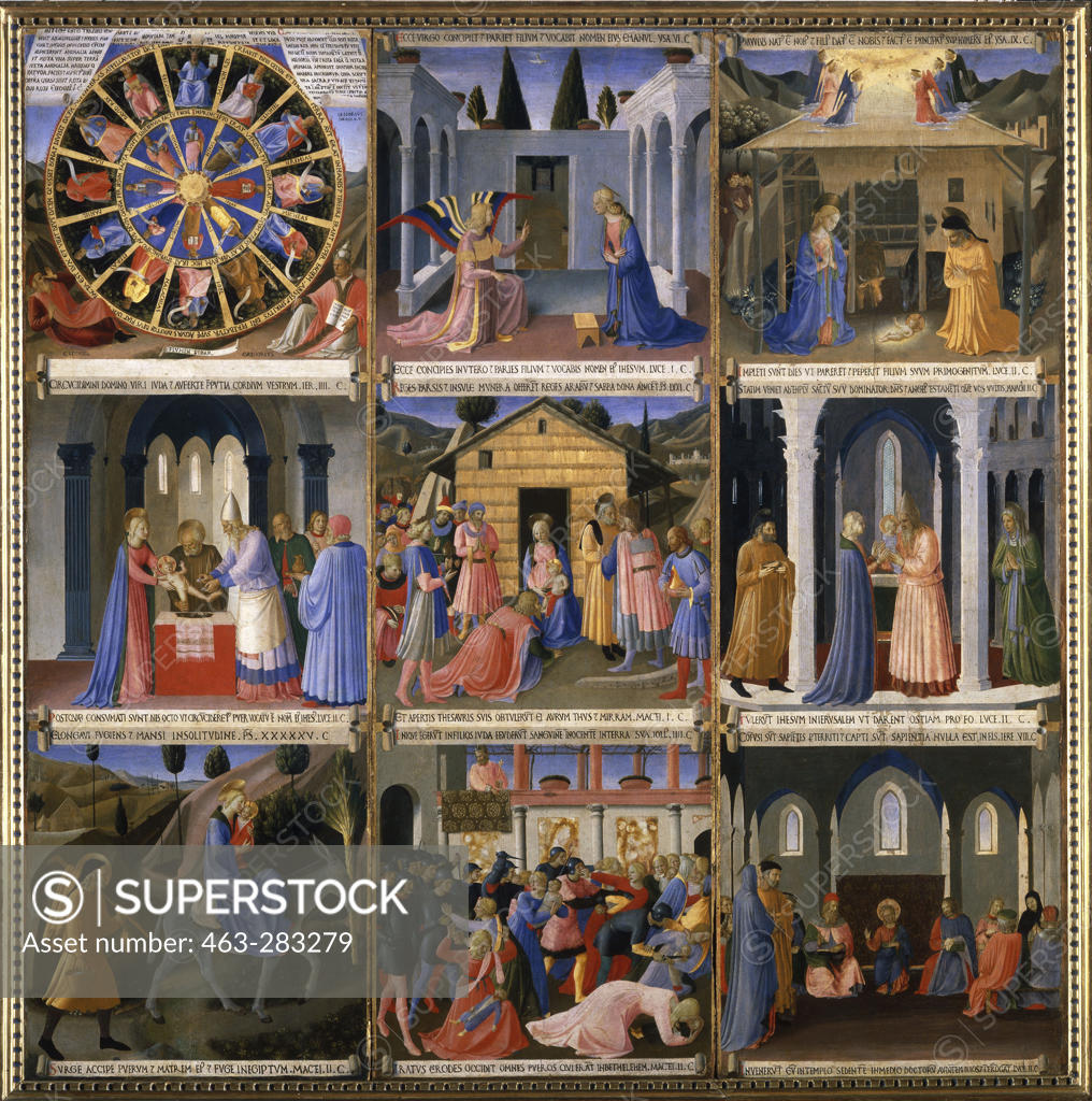 Stock Photo: 463-283279 Fra Angelico / Scenes fr.Life of Christ