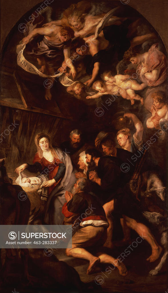 Stock Photo: 463-283337 Rubens / Adoration of the Shepherds