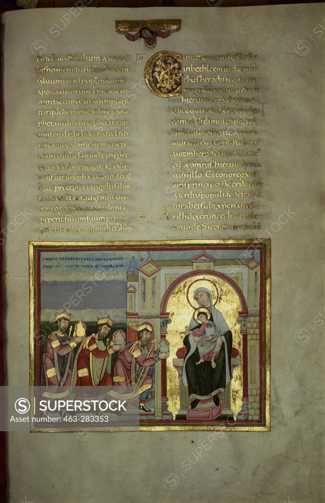 Stock Photo: 463-283353 Adoration of the Kings / Escorialensis