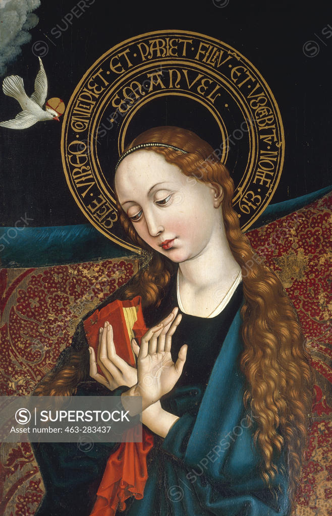 Stock Photo: 463-283437 M.Schongauer, Virgin of Annunciation