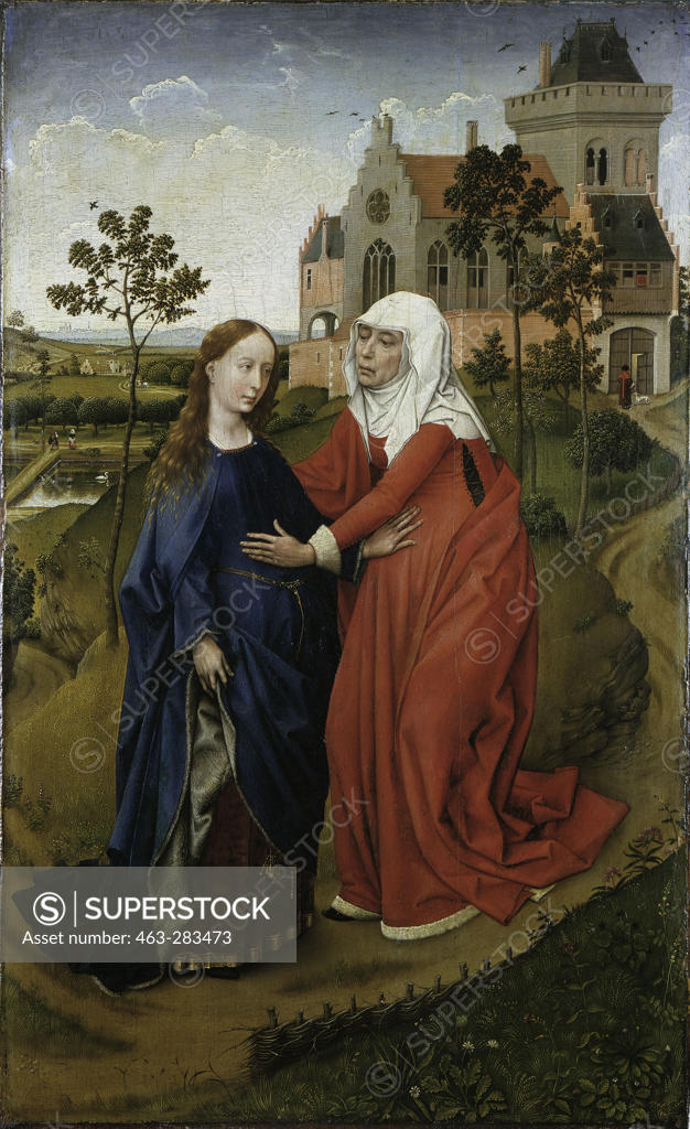 Stock Photo: 463-283473 Rogier van der Weyden / Visitation
