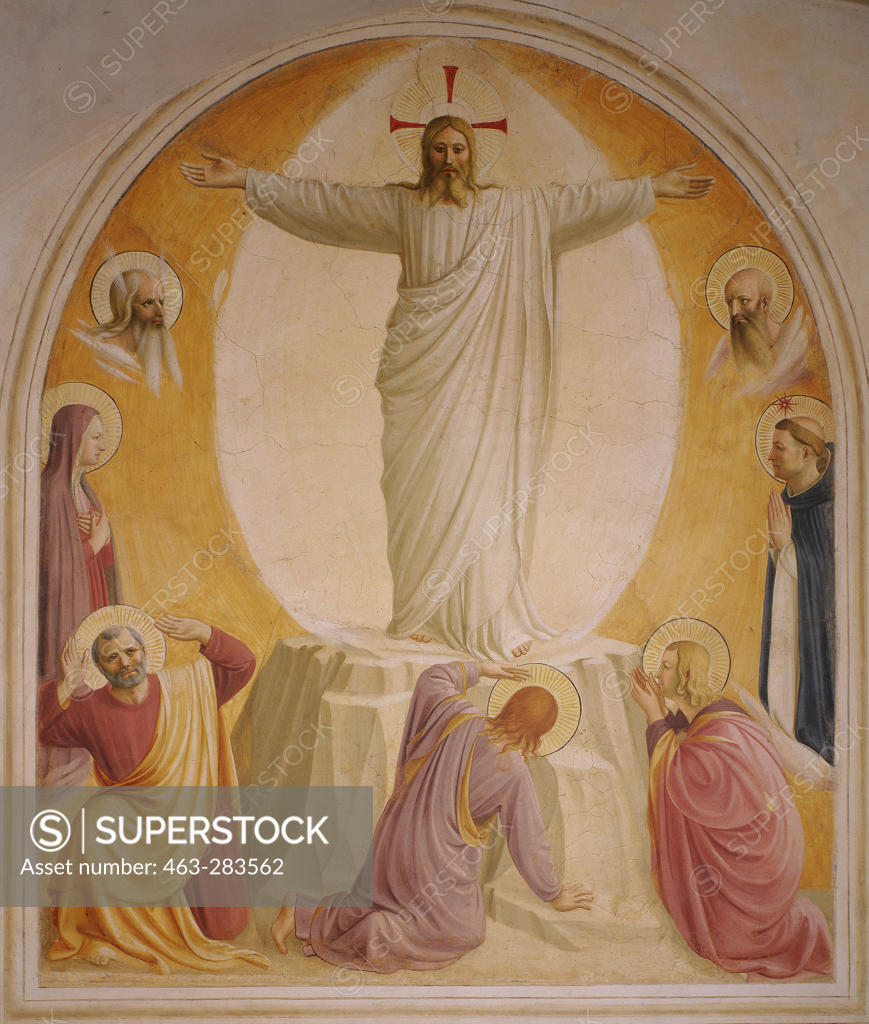 Stock Photo: 463-283562 Fra Angelico, Transfiguration of Christ