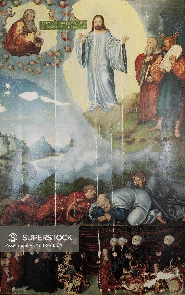 Stock Photo: 463-283564 L.Cranach t.E/Transfiguration of Christ