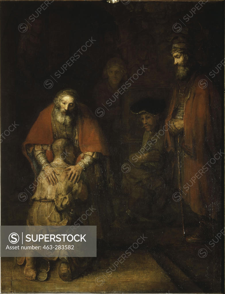 Stock Photo: 463-283582 Return of the Prodigal Son / Rembrandt
