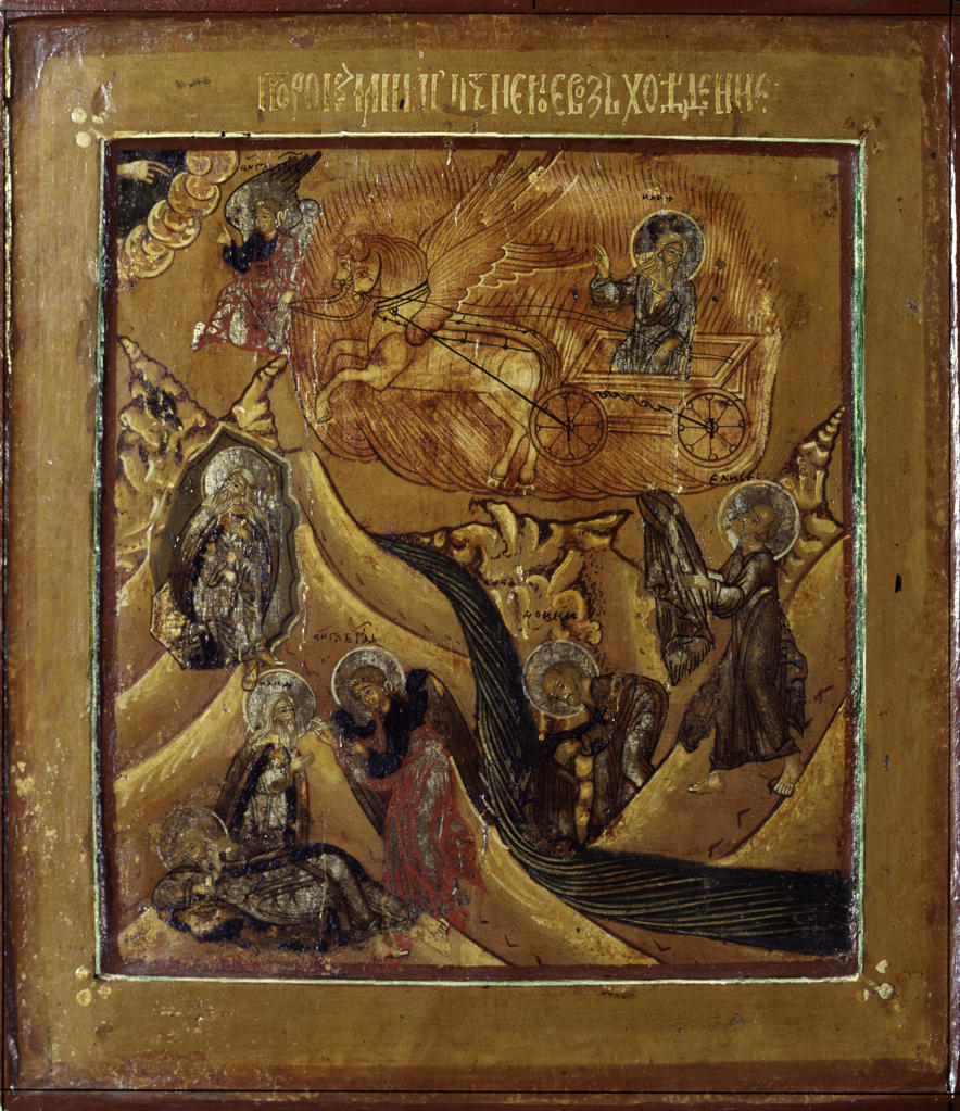 Ascension of Elijah / Icon / c17th