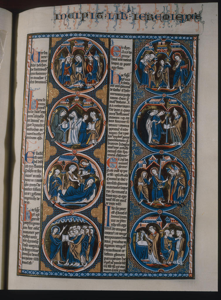 Book of Jeremiah / Illumination / c.1230