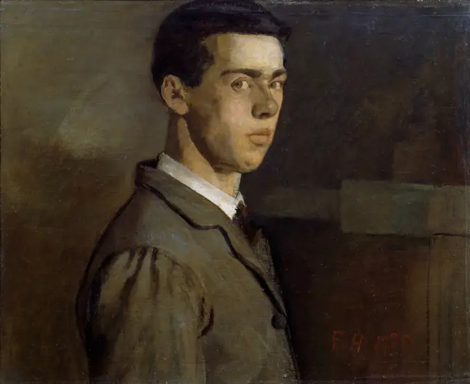 Ferdinand Hodler;Self-portrait;1873