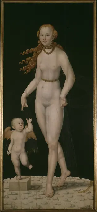 Cranach the Younger / Venus and Amor