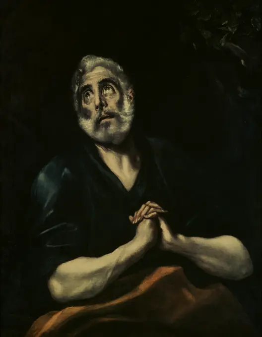 El Greco / Repentant Peter / Painting