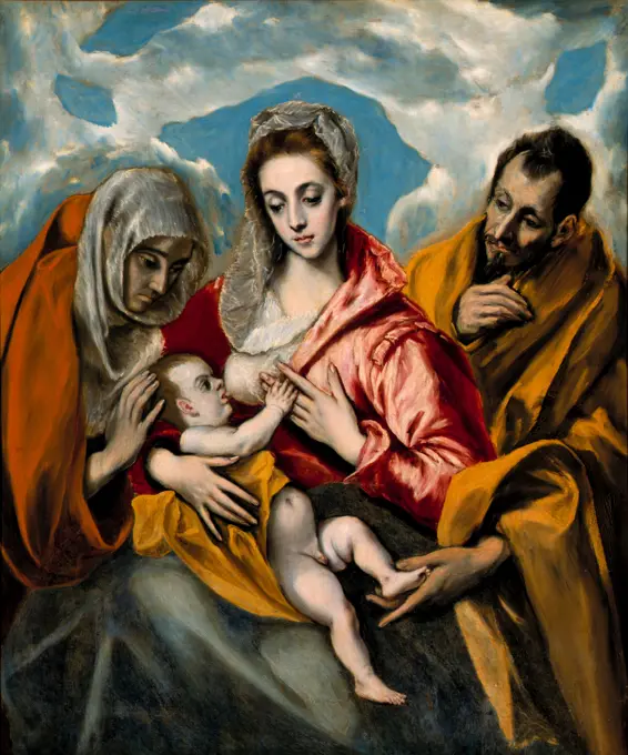 Holy Family / El Greco / c.1595