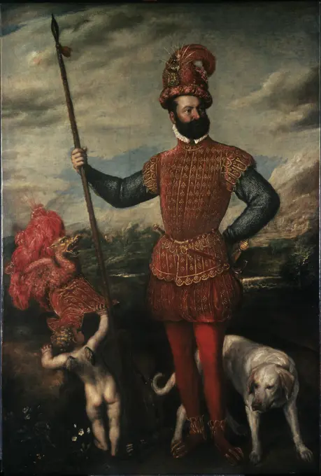 Titian / Portrait of Italian Gentleman