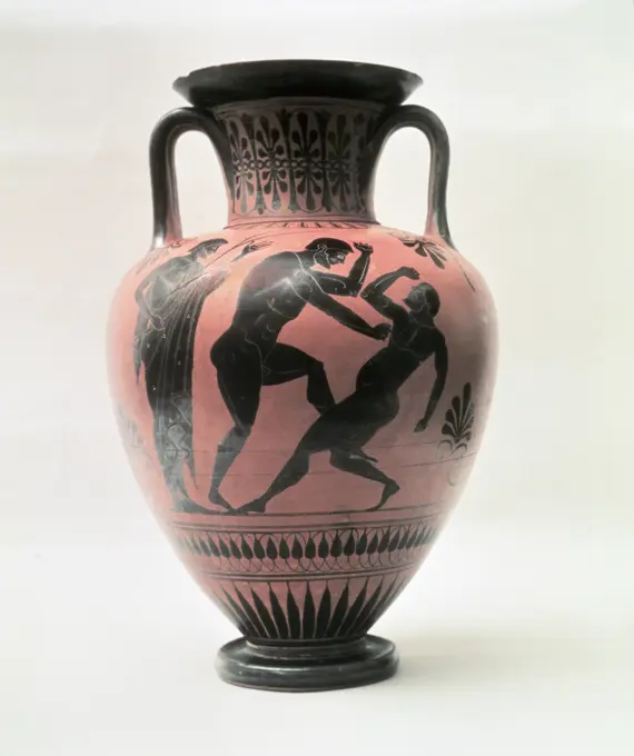 Greek Amphora: Boxing Greek Art 