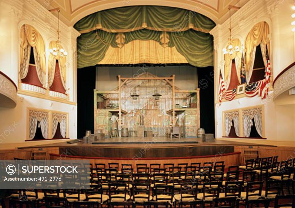 Stock Photo: 491-2976 Ford's Theatre Washington, D.C. USA