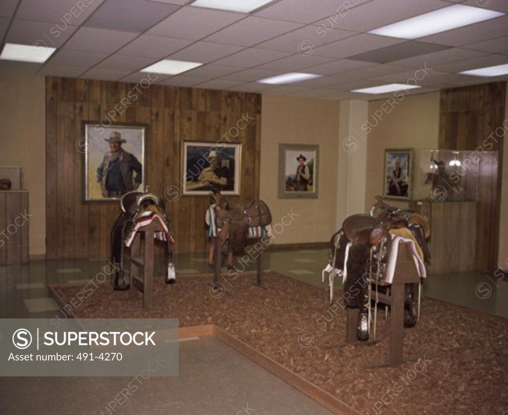 Stock Photo: 491-4270 National Cowboy Museum Oklahoma City Oklahoma USA