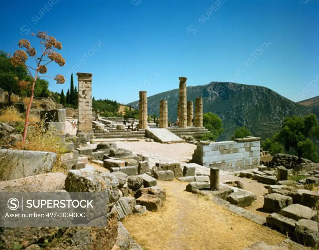 Temple of Apollo Delphi Greece