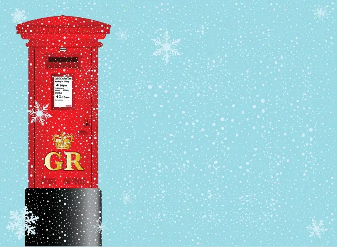 Christmas Post Box
