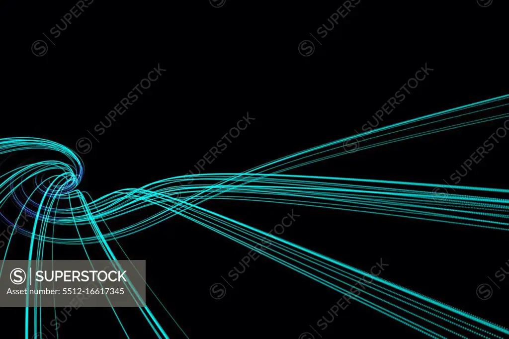 Black background with shiny lines