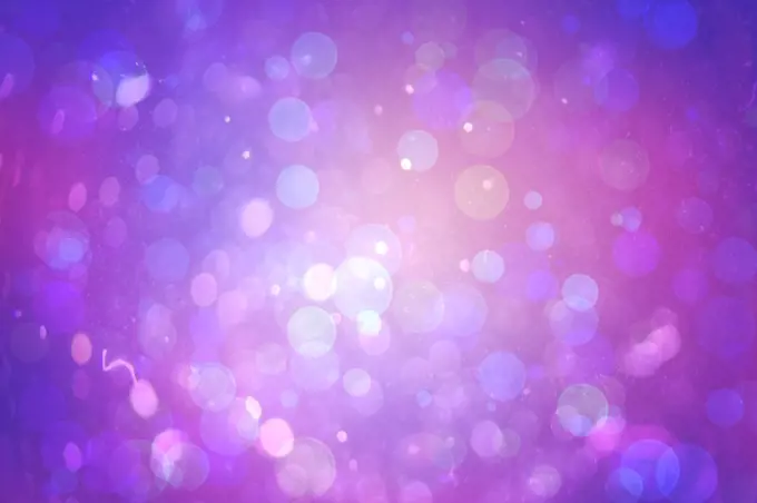Digitally generated purple abstract light spot design
