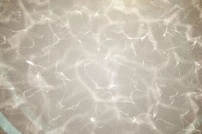 digitally generated Grey pool under bright light