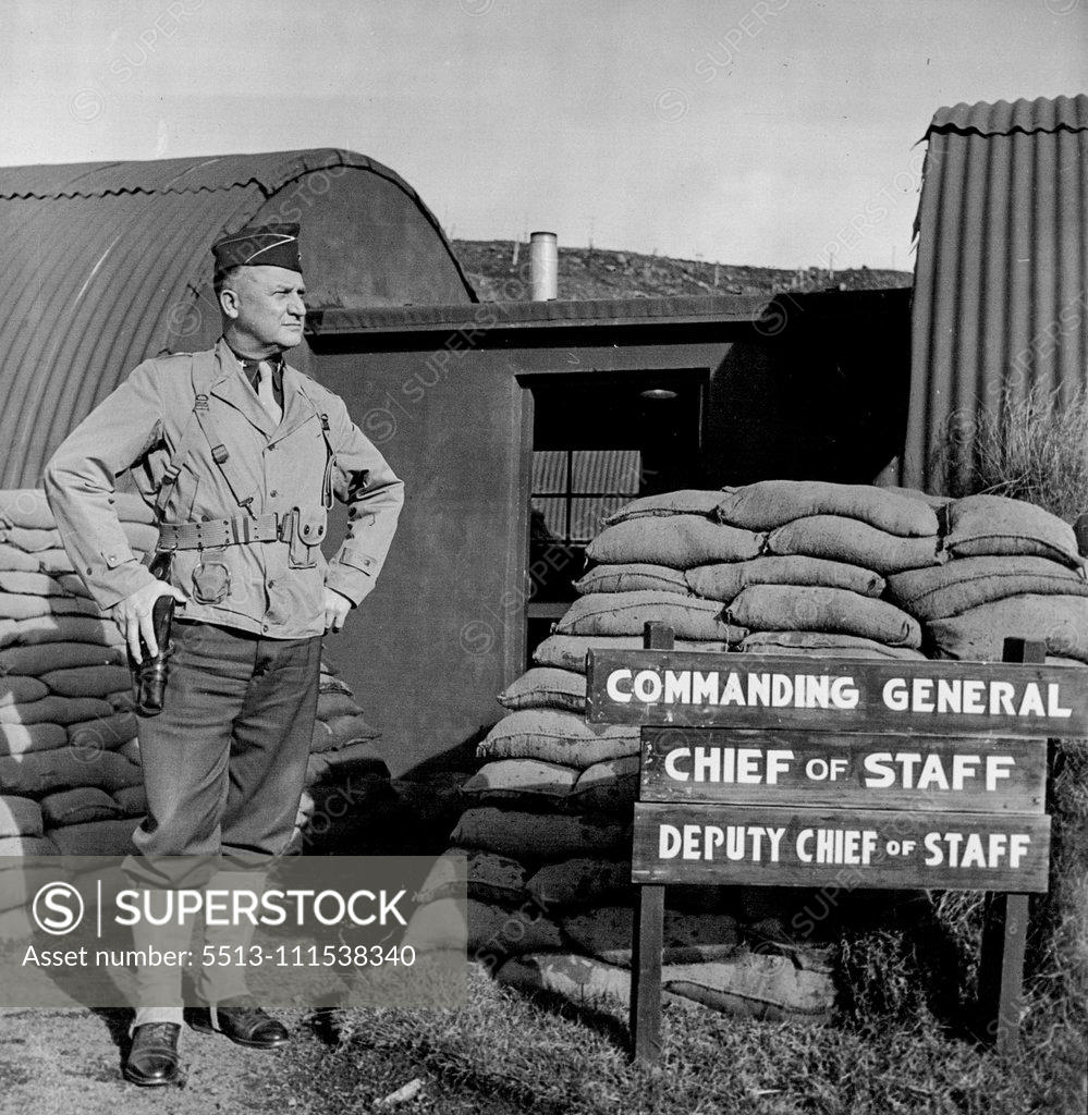 Stock Photo: 5513-111538340 American Troops in Iceland. February 6, 1951.