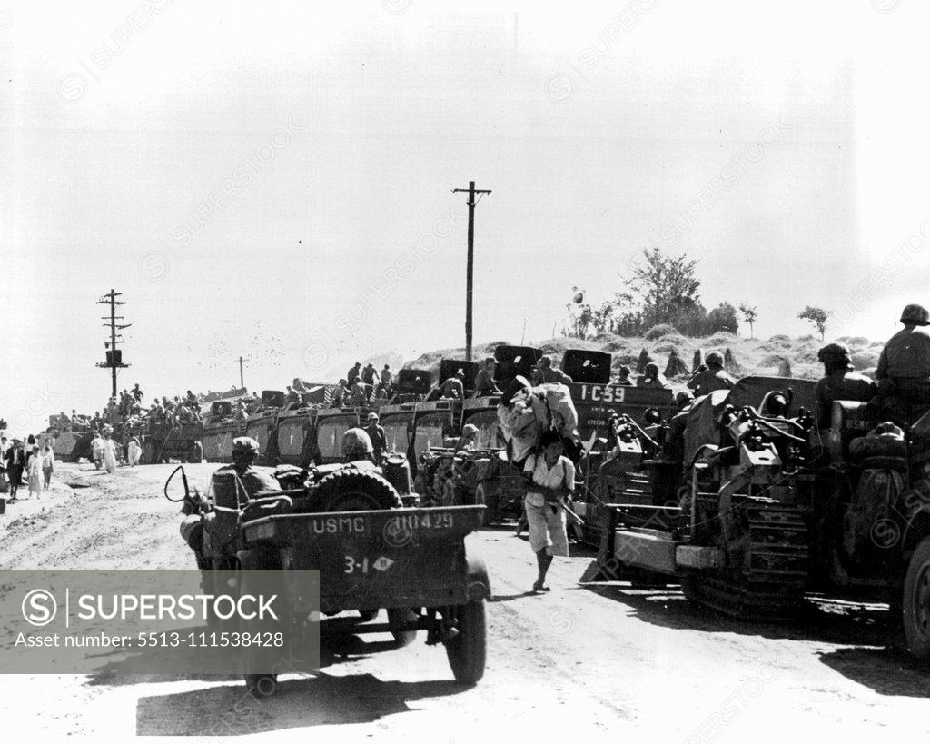 Stock Photo: 5513-111538428 American Troops in Korea. November 23, 1950. (Photo by United States Information Service).