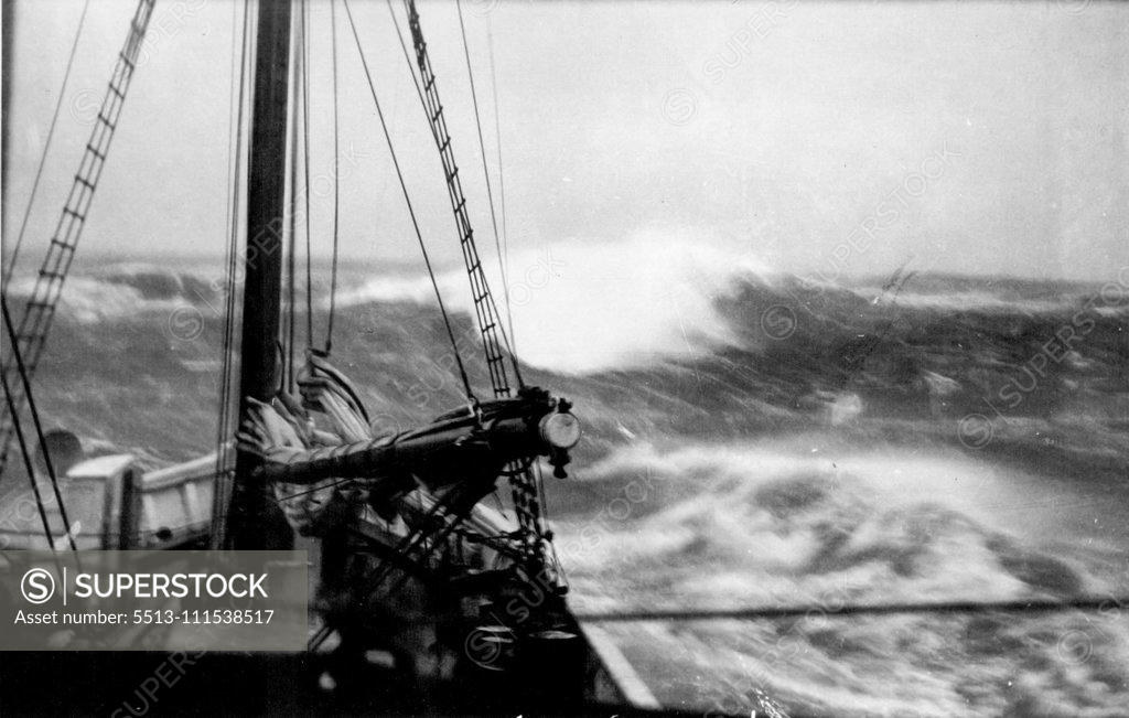 Stock Photo: 5513-111538517 Ellsworth A-18. Ellsworth Expedition 1933-34. April 9, 1934.