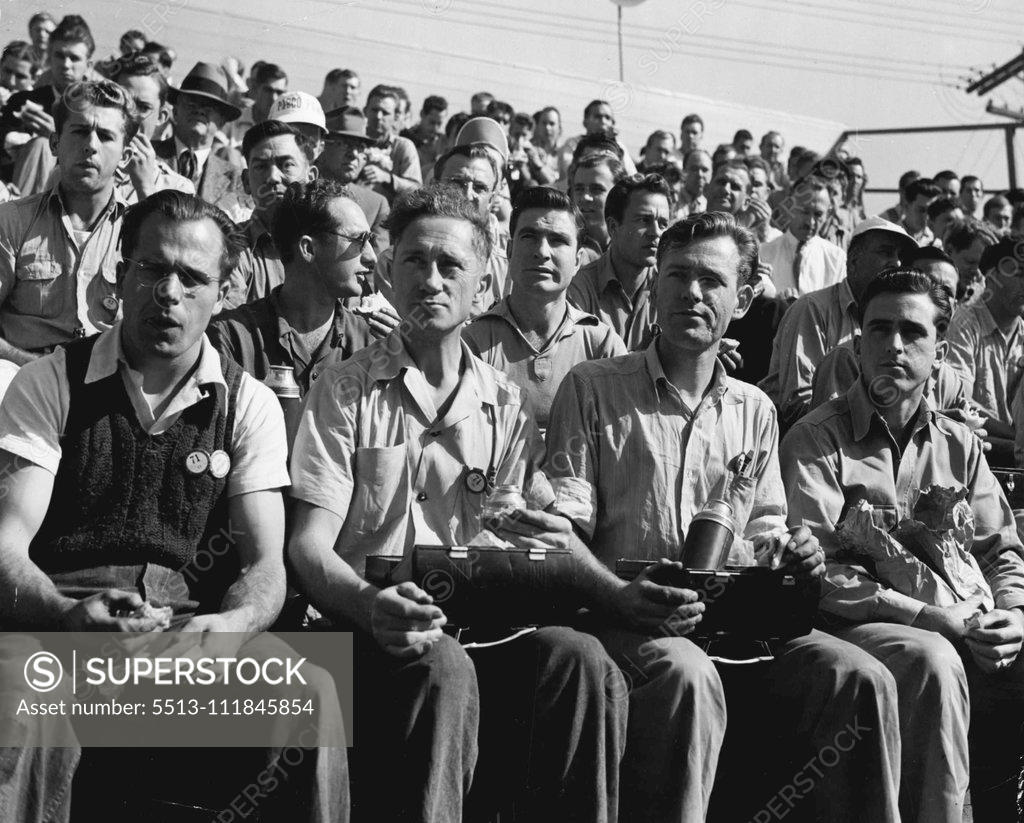Stock Photo: 5513-111845854 US People. October 31, 1950. ;US People.