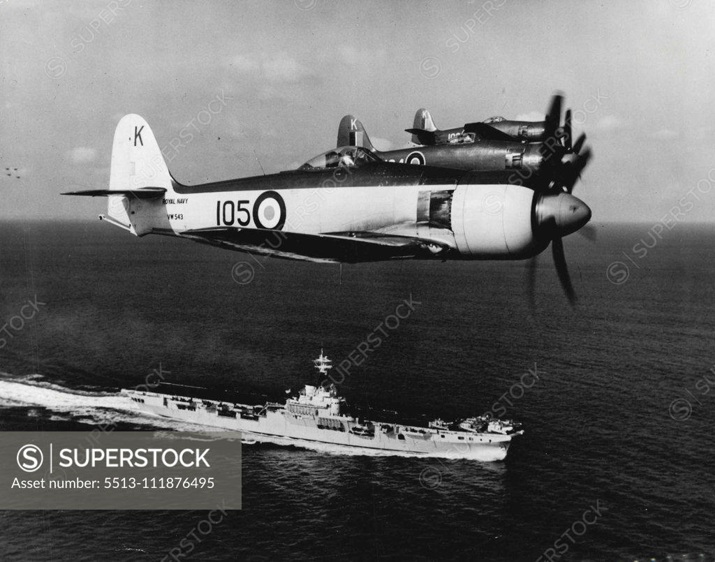 Stock Photo: 5513-111876495 Aviation 993 C - Hawker Fury. May 05, 1949.;Aviation 993 C - Hawker Fury.