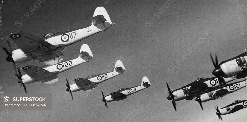 Stock Photo: 5513-111876502 Aviation 993 C - Hawker Fury. September 16, 1950.;Aviation 993 C - Hawker Fury.