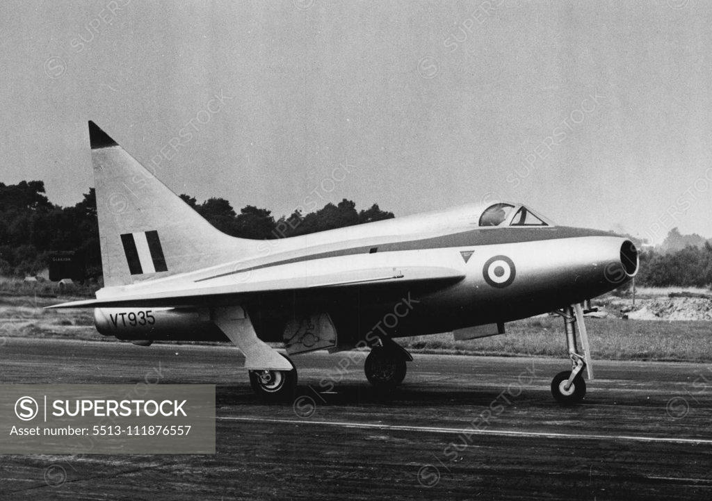 Stock Photo: 5513-111876557 The P-III Will Be Seen At Farnborough Air Show -- A sharp-tailed, delta winged Bouton Aircraft P-III, powered by a Rolls Royce "Nene" turbo-jet engine. It is one of 50 types of aircraft which will be on show at the flying display and exhibition of the Society of British Aircraft Constructors which opens here on Wednesday. The P-III is a research aircraft. September 10, 1951. ;The P-III Will Be Seen At Farnborough Air Show -- A sharp-tailed, delta winged Bouton Aircraft P-III, powered by a Rolls 