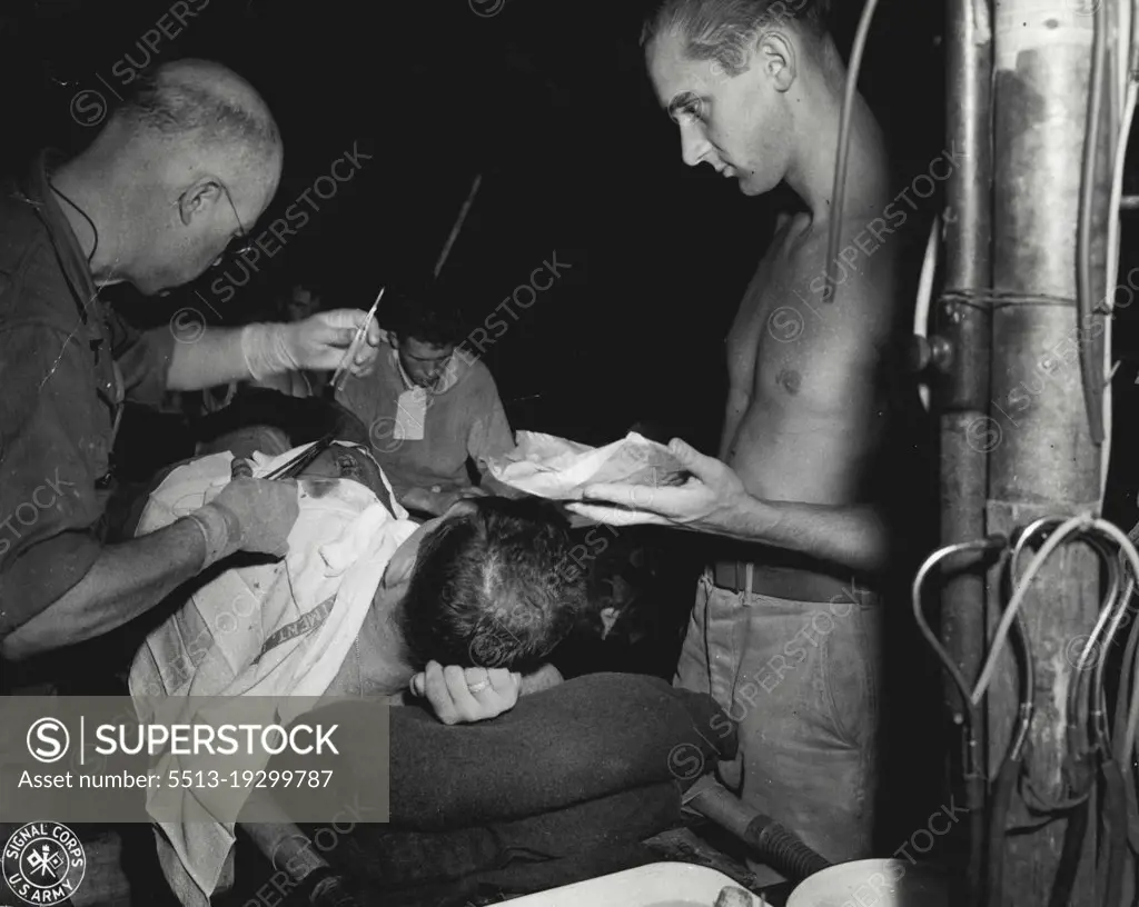 Hospitals & Operations - War File. September 27, 1943.