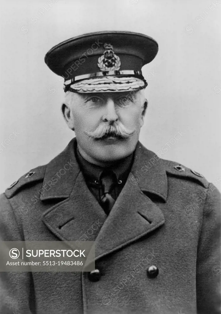 The Duke Of Connaught -- Portrait in Khaki of :- H.R.H. The Duke of Connaught, taken in 1925. Born in 1850, he recently celebrated his 86th birthday. The Duke of Connaught is the only surviving son of Queen Victoria. July 13, 1936.