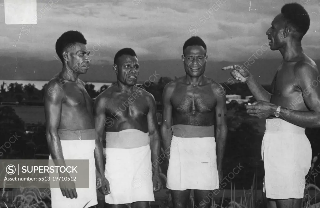 New Guinea. March 7, 1951.