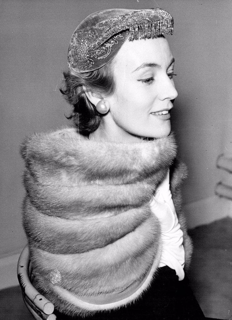 Jean Dawnay - English Fashion Model. September 10, 1952.
