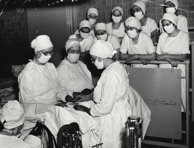 Misc. - Hospital & Medical - Operations-1950's. June 12, 1943.