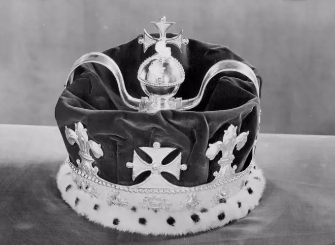 Robes Coronation - British Royalty. March 07, 1938. (Photo by The Associated Press of Great Britain Ltd.)