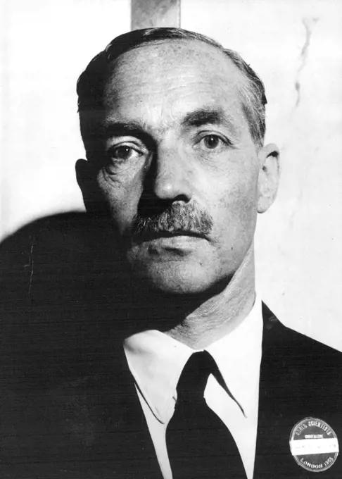 British Personalities: The Earl of Lucan -- George Charles Patrick Bingham, 6th Earl, was Parliamentary Under Secretary of State for Commonwealth Relations from June to October 1951. Before that he was Captain of H.M. Bodyguard of the Yeomen of the Guard. October 11, 1955. (Photo by Cyril Bernard, Camera Press).