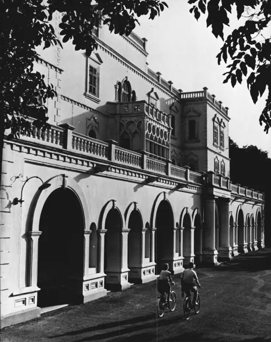 The Anglo-Egyptian Sudan -- The Palace of the Governor General in Khartoum. November 7, 1951. (Photo by Rodger, Camera Press).
