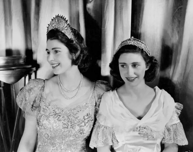 Queen Elizabeth. December 23, 1944.  (Photo by Camera Press Ltd).