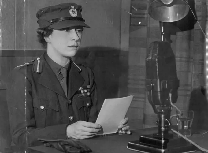 H.R.H. Princess Royal broadcasting 26.6.40. October 21, 1940.