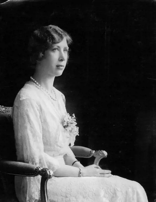 H.R.H. The Princess Royal Princess Mary. November 28, 1934.