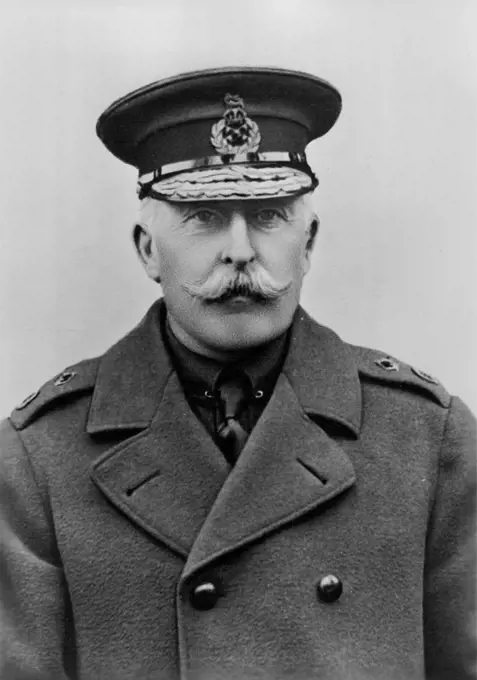 The Duke Of Connaught -- Portrait in Khaki of :- H.R.H. The Duke of Connaught, taken in 1925. Born in 1850, he recently celebrated his 86th birthday. The Duke of Connaught is the only surviving son of Queen Victoria. July 13, 1936.