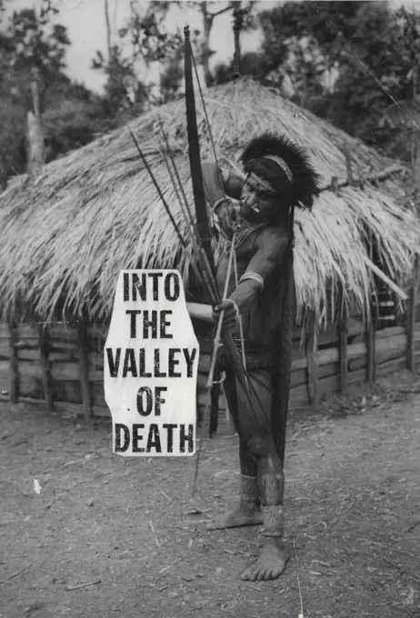 Papua New Guinea - Population - Tribal. June 24, 1955.