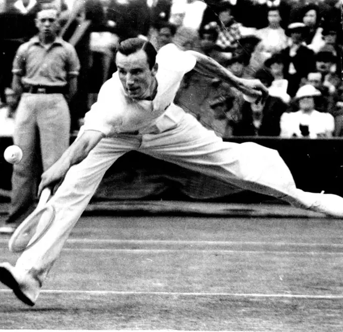 Fred Perry - Tennis - Personality. August 03, 1936.