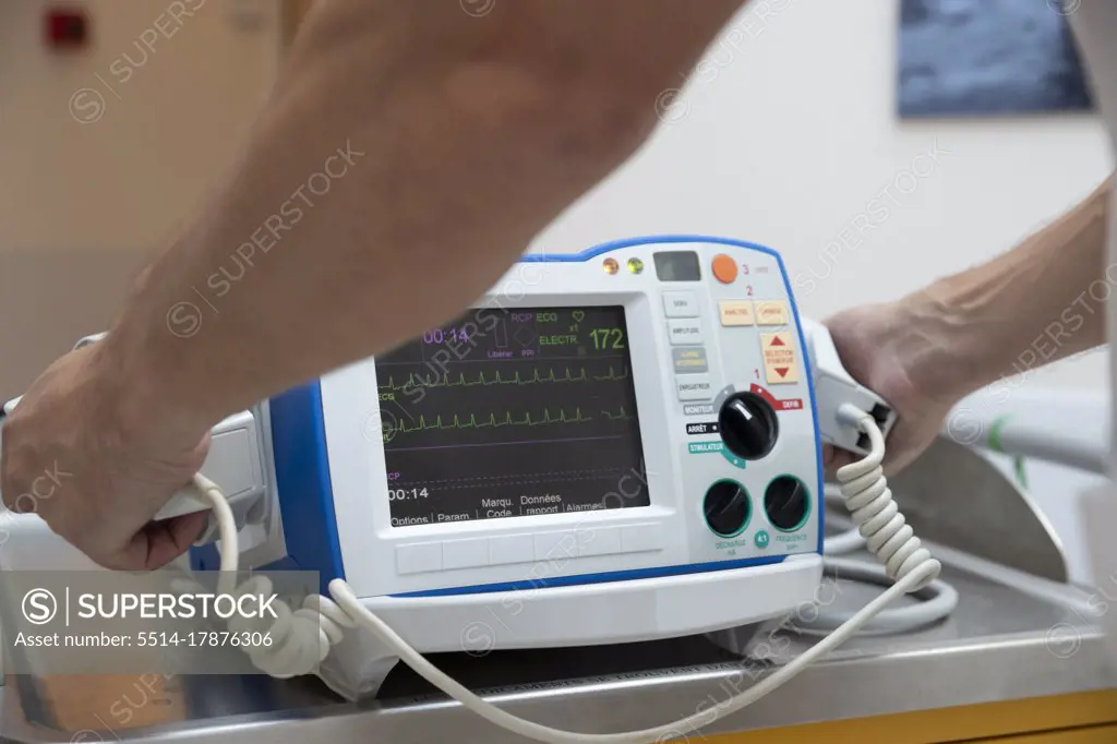 image of cardiopulmonary resuscitation equipment