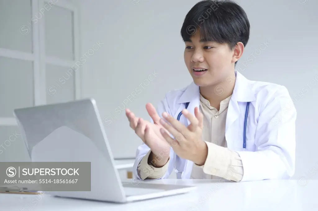 Doctor online, online medical communication network with patient
